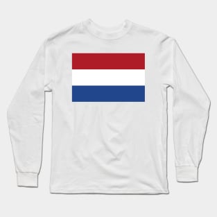 Flag of Netherlands Long Sleeve T-Shirt